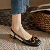 Komfortable und Stabile Orthopädische Sandalen – Schwarz