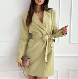 Ayran - elegante jacke für damen – Grün