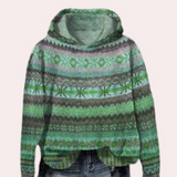 Hosie – vintage-hoodie für damen – Grün