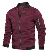 Linde - bomberjacke für herren – Burgundisch