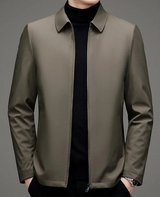 Premium-daunenjacke für herren – Beige