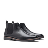 Klassische chelsea-stiefel für herren – Schwarz