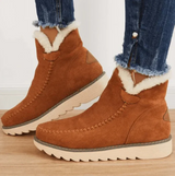 Krisava - ultimativer komfort und kuschelige damen-winterschuhe – Braun