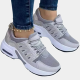 Bevin – bequeme schuhe für damen – Grau