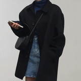 Coraline | zeitlos elegant geschnittene damenjacke – Schwarz