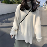 Steina | warmer rollkragenpullover – Weiß