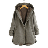 Piper – moderne kurzjacke mit luxuriösem kragen – Grau