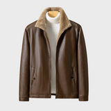 Xander - warme winterjacke für herren – Braun