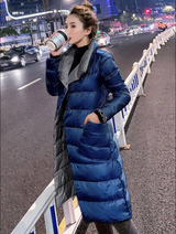 Ultraleichte - daunenjacke – Marineblau