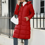 Gudbjorg - winter-daunenjacke für damen – stylisch und warm – Rot