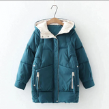 Parka met capuchon - karoda – Blau