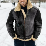 Platon - robuste elegante herrenjacke – Dunkelgrau