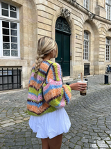 Maurey - übergroße strickjacke – Bunt