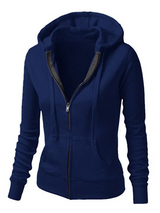Ramia – schicke strickjacke für damen – Blau