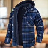 Orion – herrenjacke mit kapuze – Dunkelblau