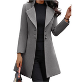 Italienische damenjacke – Grau