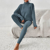 Damen Bequemes Set – Blau