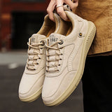 Zayn | Elegante Wildleder-Sneaker – Sand