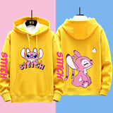 Stitch-pullover - perfekt passende looks für familien und paare – Gelb 2
