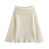 Xenia – schulterfreies, stylisches damen-top – Beige