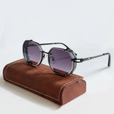 Sonnenbrille mit leichtem Rahmen für Erwachsene | Ideal für den Sommer – Lila