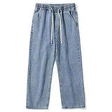 Herren Vintage Baggy Jeans | Lässig – Hellblau