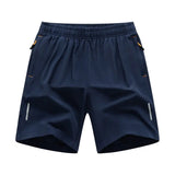 Graeme – Fitness-Kurze Hose Mit Taschen – Dunkelblau