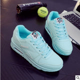 Stilvolle Vegane Leder Damen Sneakers - Valencia – Hellblau