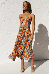 Gabriella | Sommerkleid – Orange