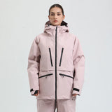 Unisex-Skijacke für Wintersport | funktionale Ausführung – Rosa