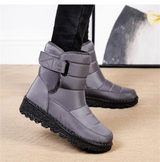 Nadia – leichte schneestiefel für damen – Grau