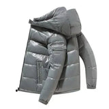 Puffer-winterjacke für herren – kurt – Grau