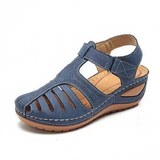 Nova - Sandalen mit Klettverschluss – Blau