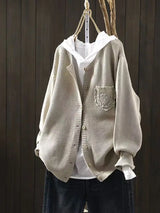 DIE ANSLEY | GEMÜTLICHE CARDIGAN – Beige