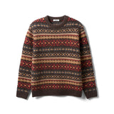 Sebastian | Vintage Isländischer Pullover – Dunkelkaffee