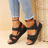 Valerie | Fußgewölbestütze Leicht Sandalen – Schwarz