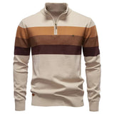 Neuhaus - Stilvoller Pullover mit Stehkragen – Beige