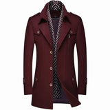 Scott | Woll-Winterjacke – Rot