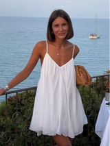Jade | White Summer Dress – Weiß
