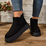Belén – stylische warme winterschuhe für damen – Schwarz