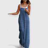 Elisa | Lange Overalls Premium – Blau