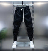 Brinley | Bequeme Jogginghose mit Kordelzug – Schwarz