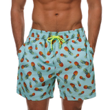 Matías | Herren Badeshorts – Grüner Ananas