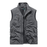 Hernan | Stilvolle Softshell Outdoor-Weste – Grau