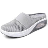 Seinna - Sandalen zum Hineinschlüpfen – Grau
