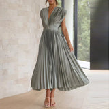 Hedwig | Elegantes Damenkleid – Grau