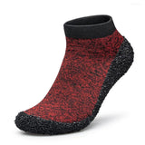 TrailSole – Barfuß Trail Socken Schuhe – Rot