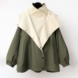 Lilian – wasserdichter trenchcoat – Grün