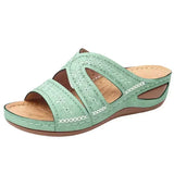 Lena Damen Orthopädische Sandalen - Ultimativer Komfort, Atmungsaktiv & Schmerzfreies Gehen – Grün