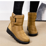 Nadia – leichte schneestiefel für damen – Gelb